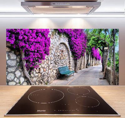 Kitchen splashback Charming streets