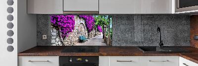 Kitchen splashback Charming streets