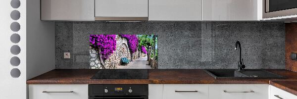 Kitchen splashback Charming streets