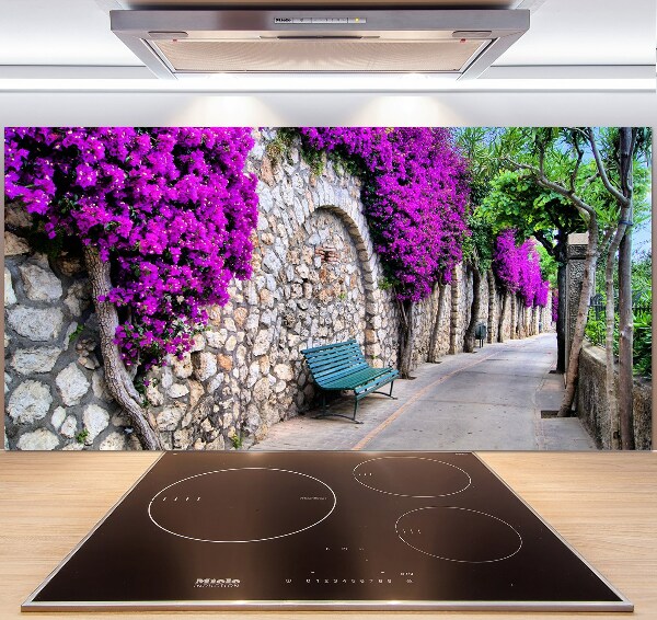 Kitchen splashback Charming streets