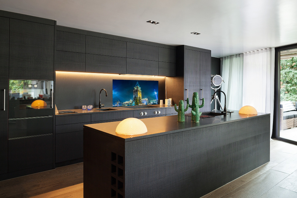 Glass splashback Cracow Poland