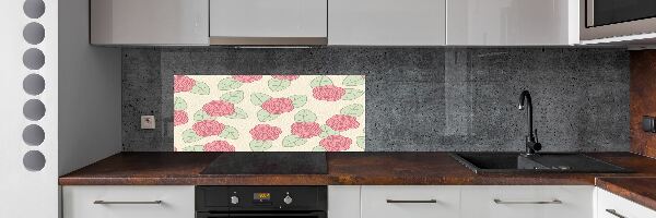 Cooker splashback Roses