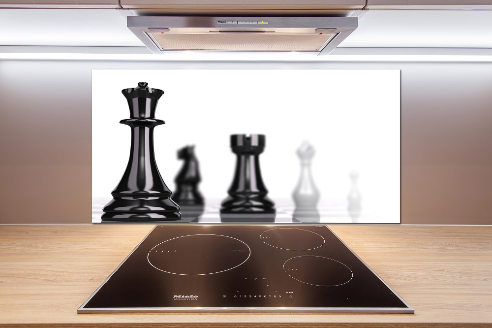 Cooker splashback Chessman