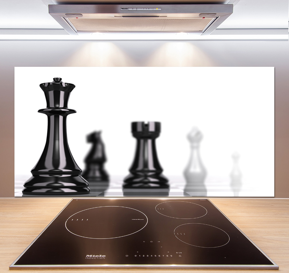 Cooker splashback Chessman