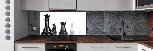 Cooker splashback Chessman