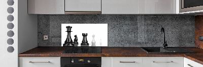 Cooker splashback Chessman