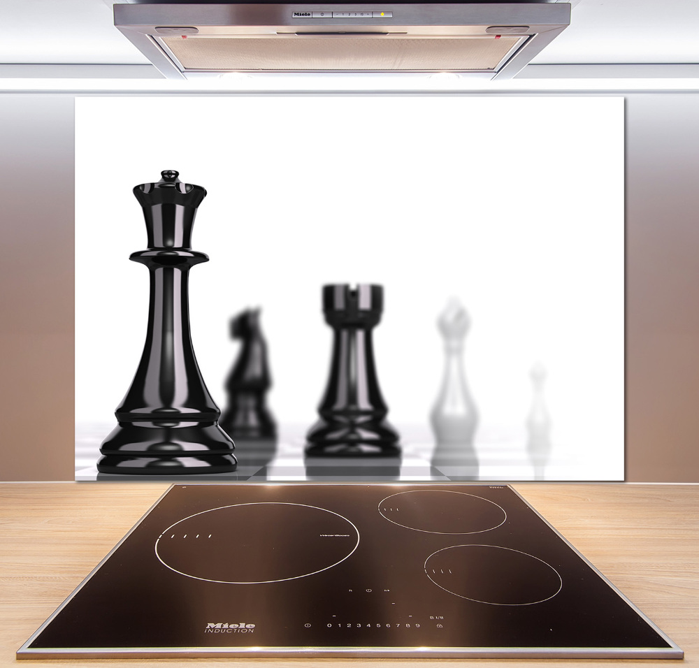 Cooker splashback Chessman