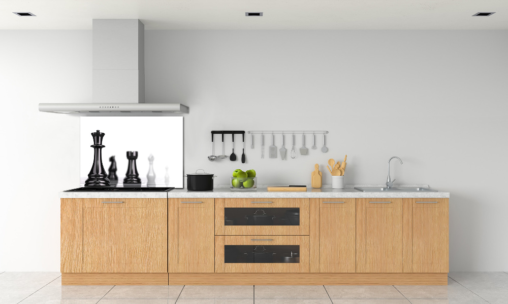 Cooker splashback Chessman