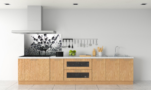 Cooker splashback Dandelion seeds