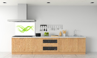 Cooker splashback Colorful waves