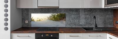 Cooker splashback Coastal dunes