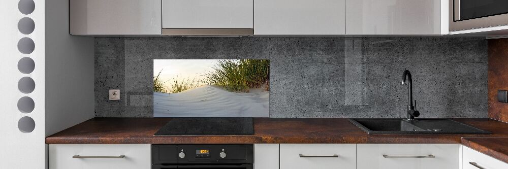 Cooker splashback Coastal dunes