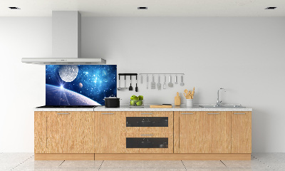 Kitchen splashback Moon