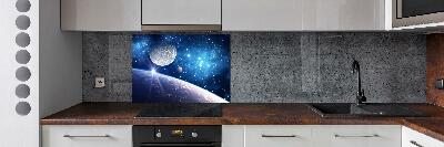 Kitchen splashback Moon