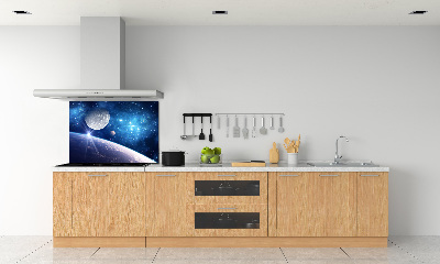 Kitchen splashback Moon