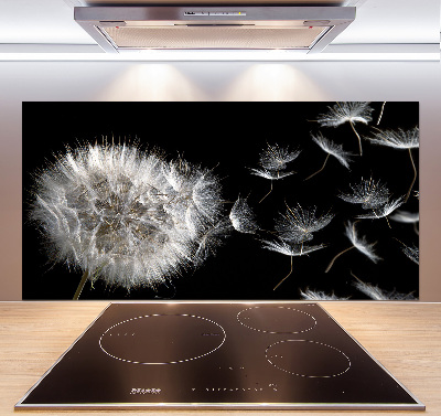 Cooker splashback Dandelion