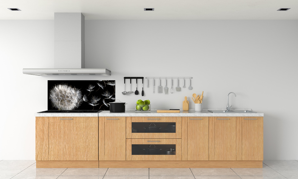 Cooker splashback Dandelion