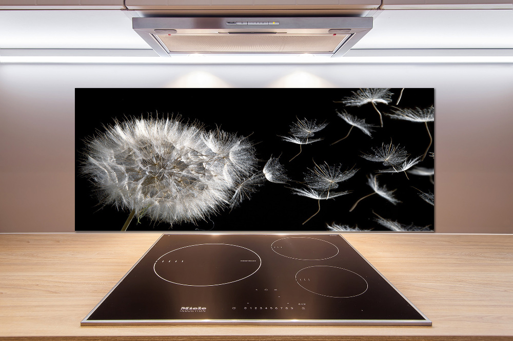 Cooker splashback Dandelion