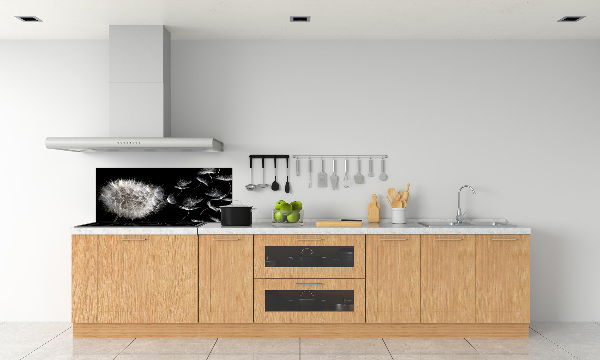 Cooker splashback Dandelion