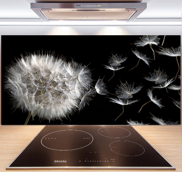 Cooker splashback Dandelion