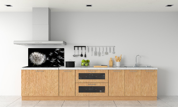 Cooker splashback Dandelion