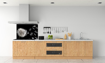 Cooker splashback Dandelion