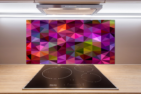 Cooker splashback Wave abstraction