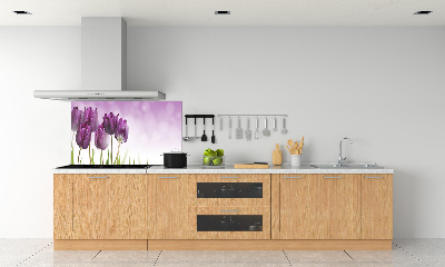 Cooker splashback Fillet tulips