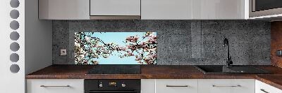 Cooker splashback Magnolia flowers