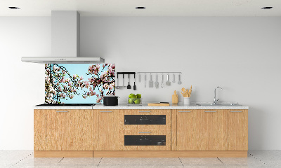 Cooker splashback Magnolia flowers