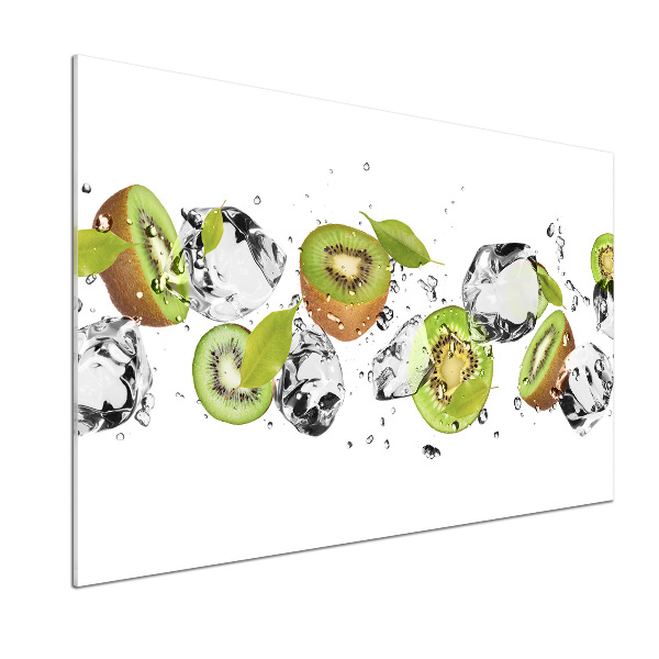 Kitchen splashback panel Kiwi and water