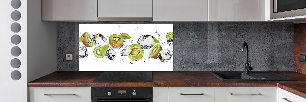 Kitchen splashback panel Kiwi and water