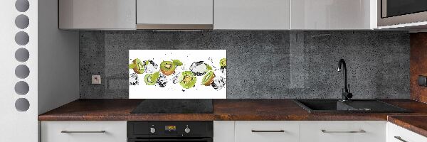 Kitchen splashback panel Kiwi and water