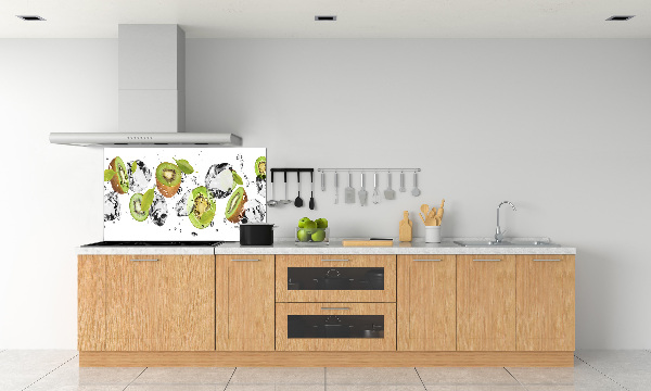 Kitchen splashback panel Kiwi and water