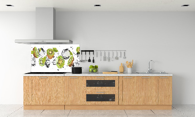 Kitchen splashback panel Kiwi and water