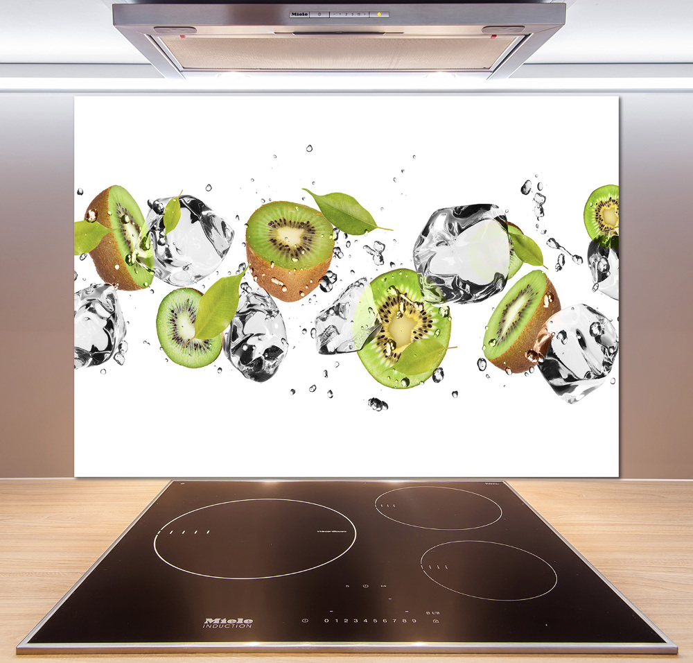 Kitchen splashback panel Kiwi and water