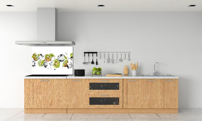 Kitchen splashback panel Kiwi and water