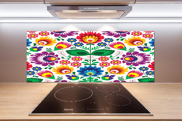 Cooker splashback Ethnic pattern