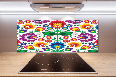 Cooker splashback Ethnic pattern