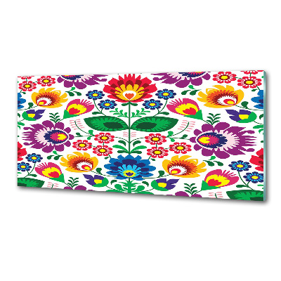 Cooker splashback Ethnic pattern