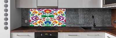 Cooker splashback Ethnic pattern