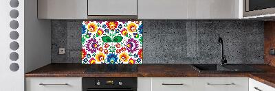 Cooker splashback Ethnic pattern