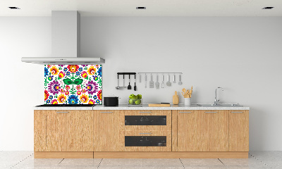 Cooker splashback Ethnic pattern