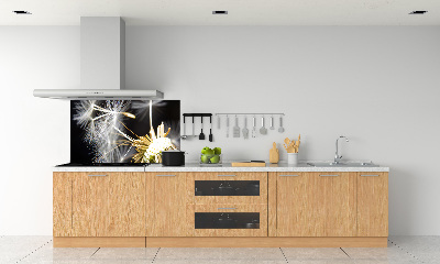 Cooker splashback Dandelion seeds