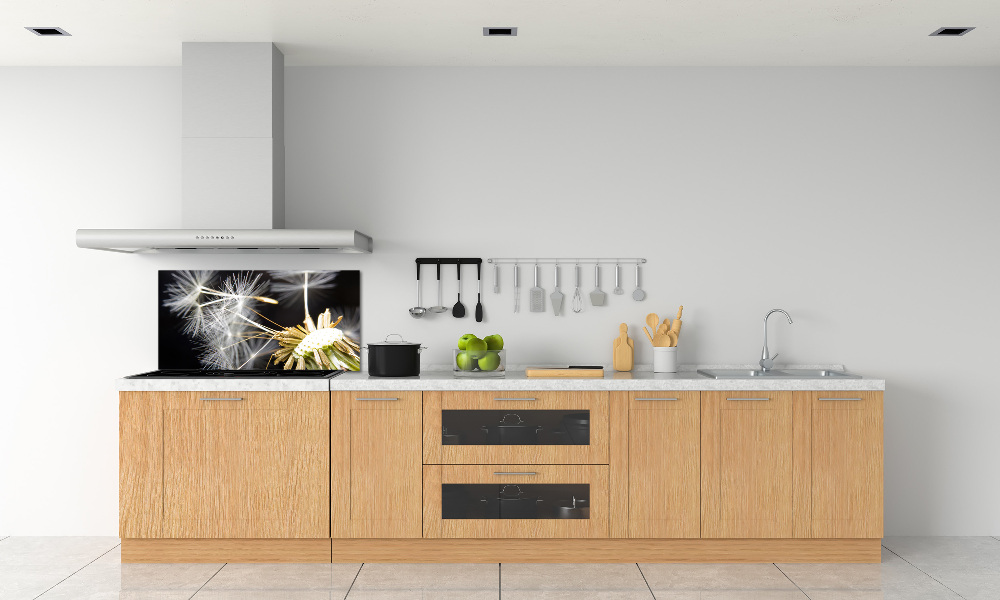 Cooker splashback Dandelion seeds