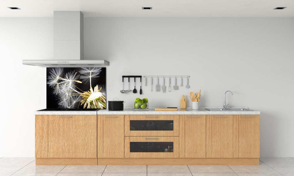 Cooker splashback Dandelion seeds