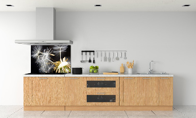 Cooker splashback Dandelion seeds