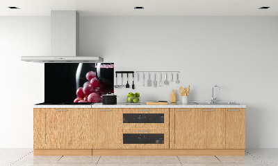 Kitchen splashback Grapes and wine