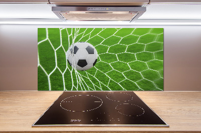 Cooker splashback Ball in the goal