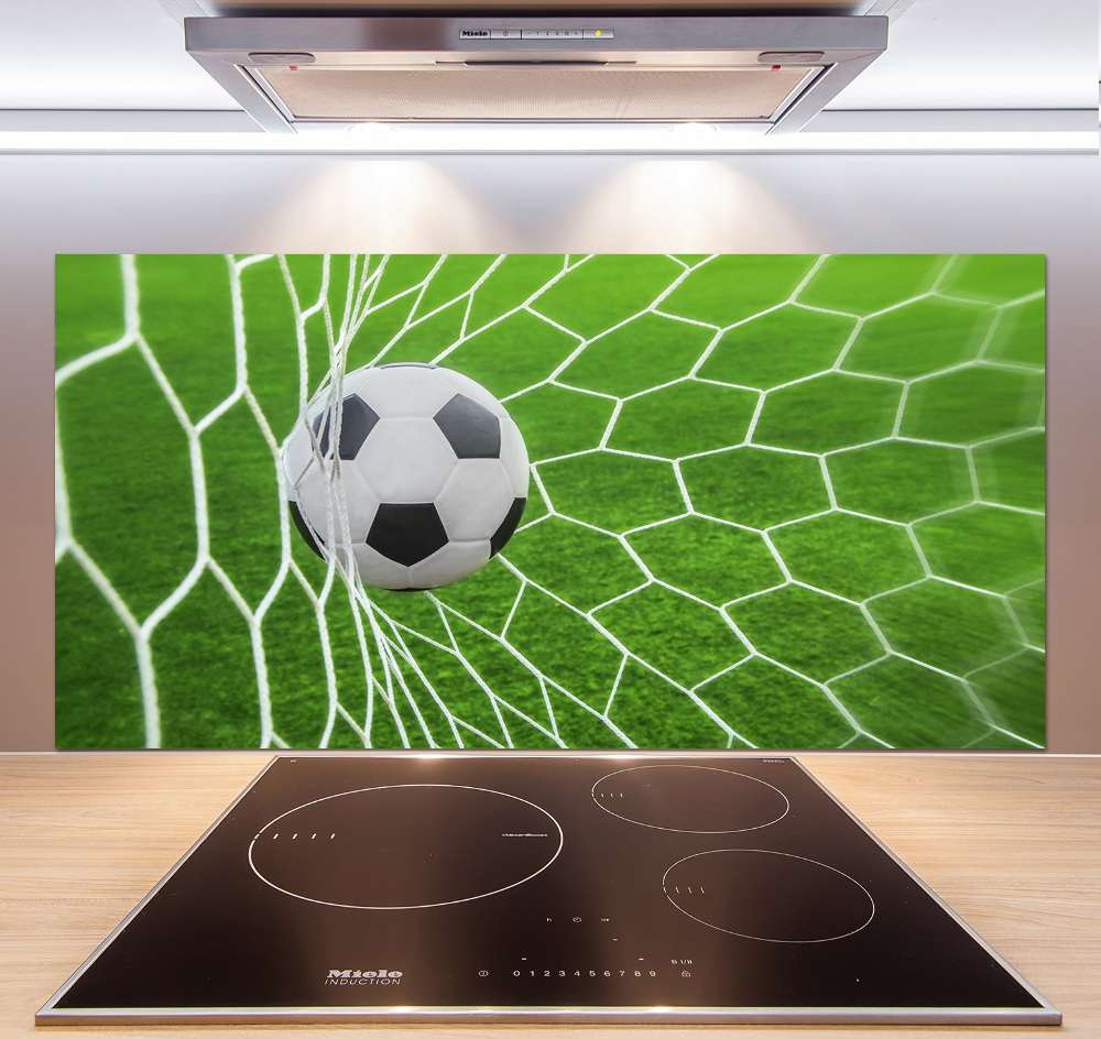 Cooker splashback Ball in the goal